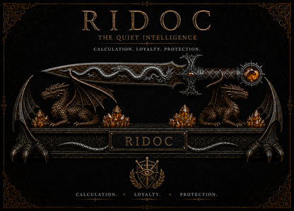 Ridoc & Aotrom — Fourth Wing Collector Dagger with Dragon Stand