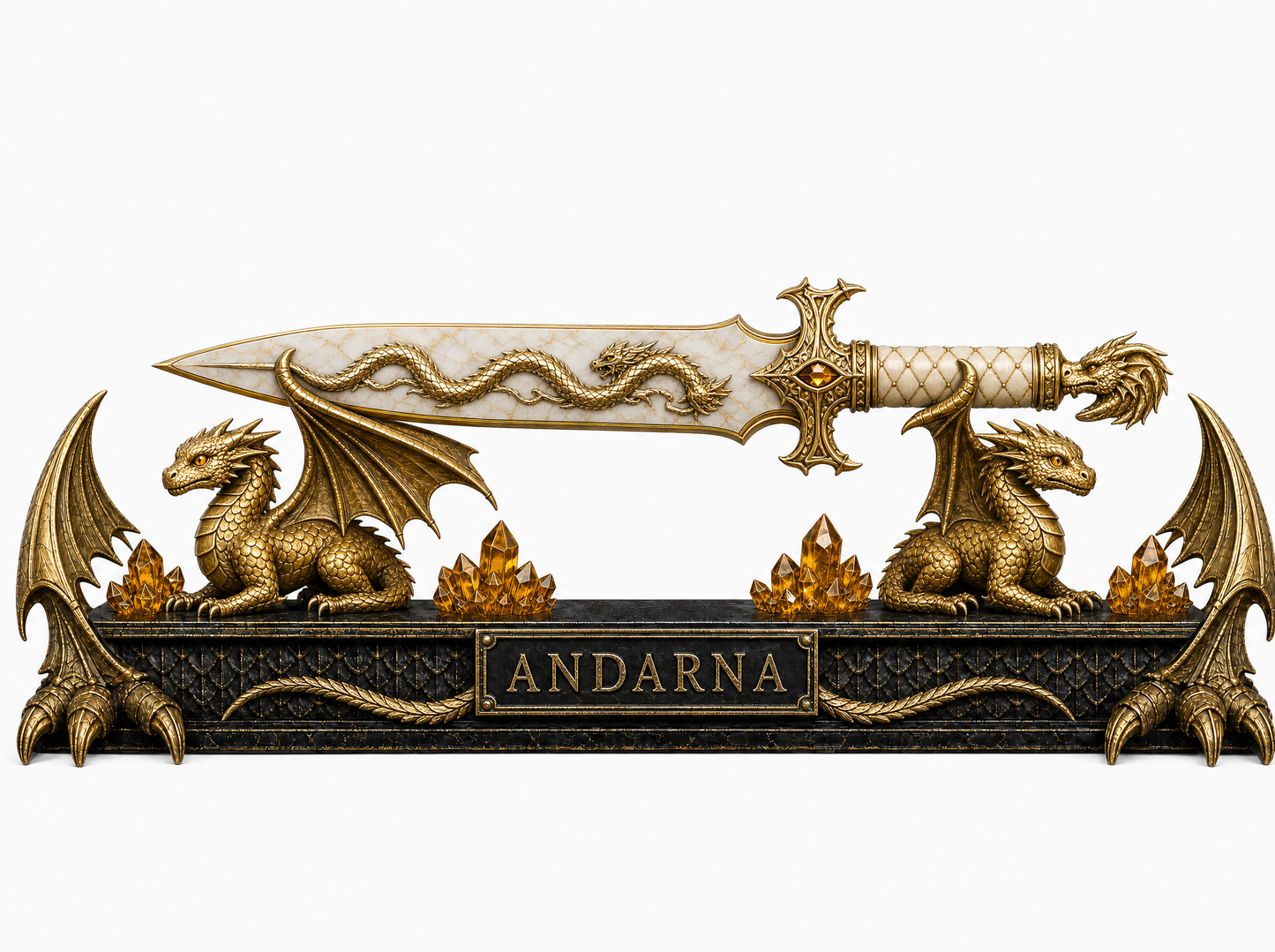 Andarna — Fourth Wing Collector Dagger with Dragon Stand