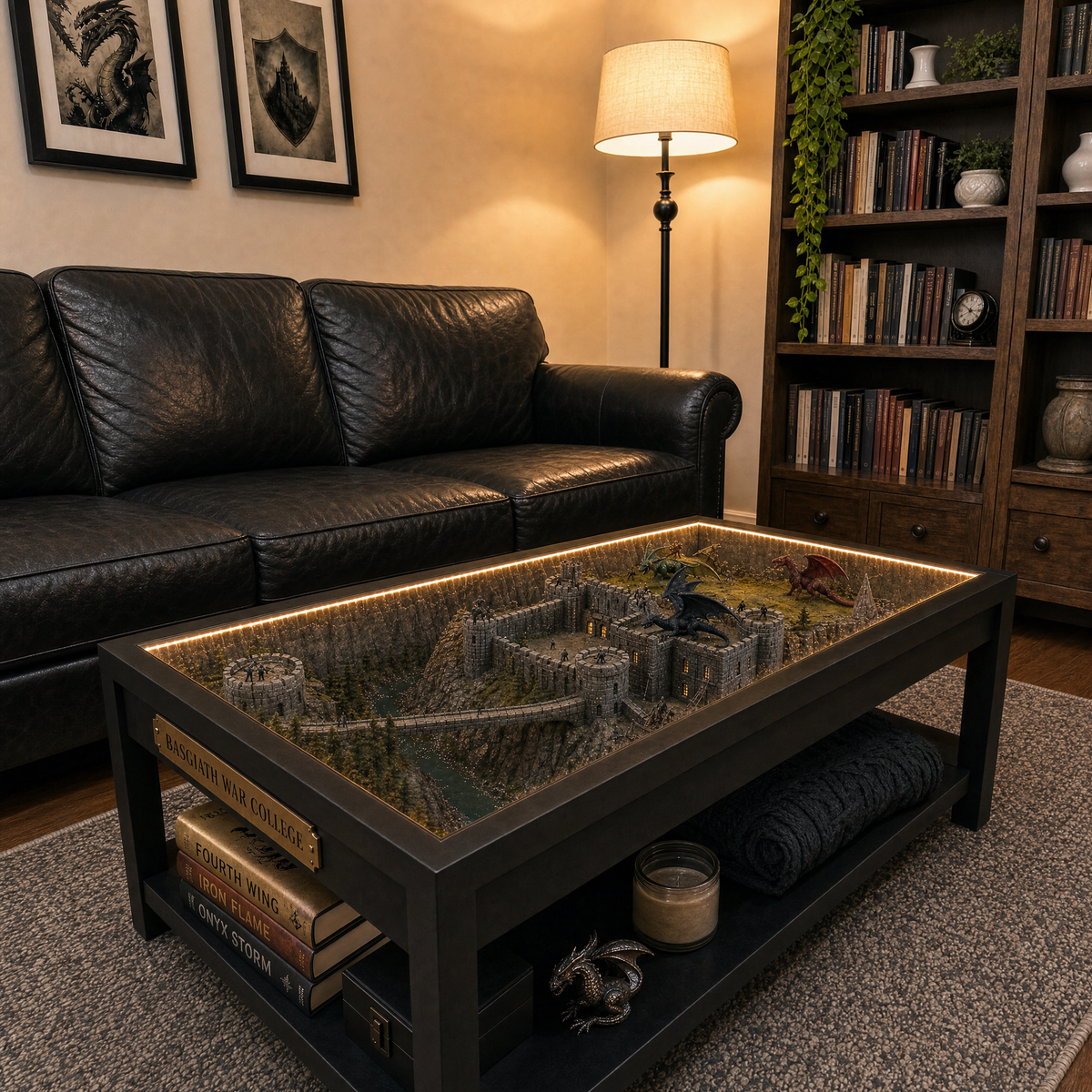 Basgiath War College Diorama Coffee Table — Collector's Edition (Pre-Order)